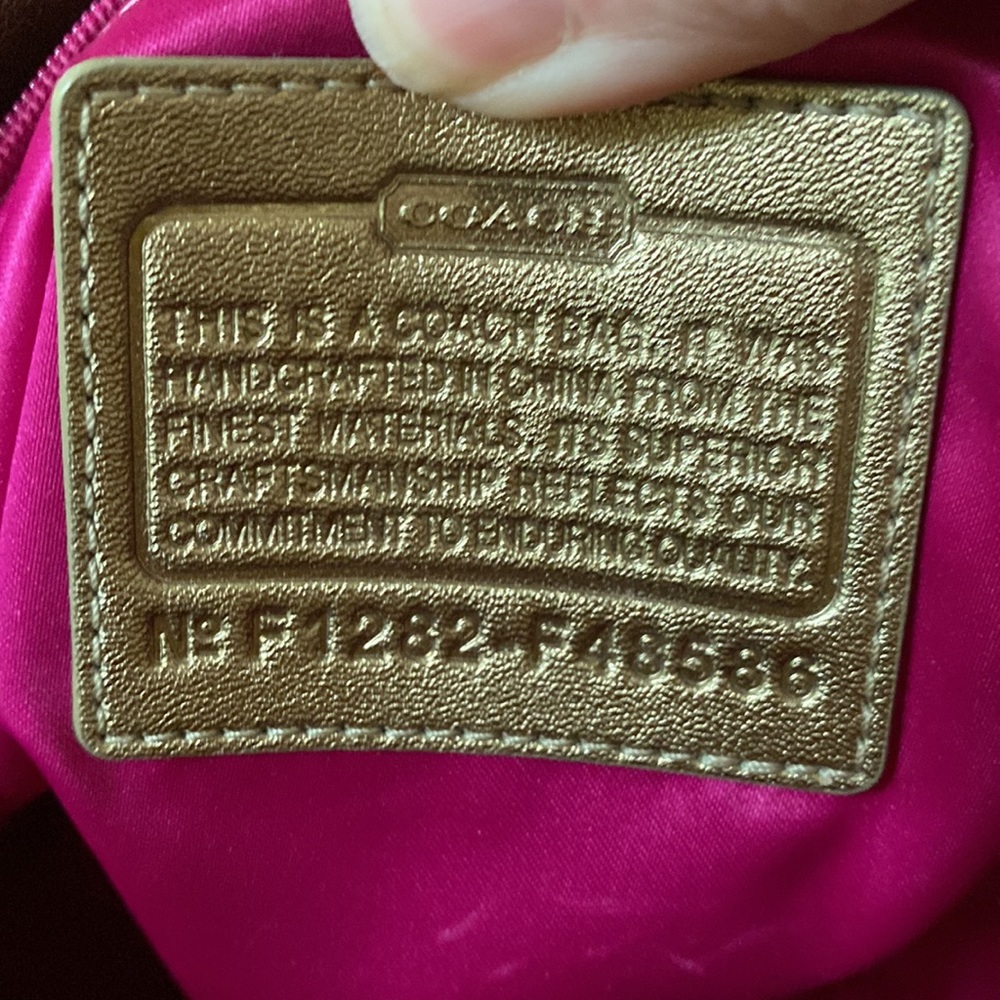Coach Hand Tote - Picture 5 of 7